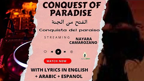 VANGELIS | Conquest of Paradise | Lyrics | Translation in English + Arabic + Espanol | Visionistan