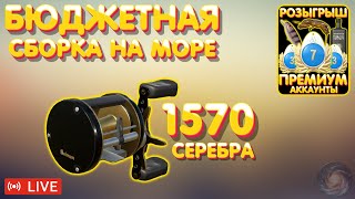 Бюджетная сборка на море 🔥 Розыгрыш ПРЕМОВ и ЗОЛОТА 🔥 Рулетка 🔥 Турниры 🔥 Русская Рыбалка 4 #1078