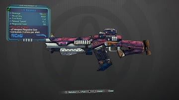 Borderlands The Pre Sequel: Boganella (Unique weapons #14)