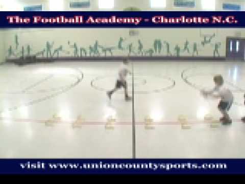 www.youthfootballhandbook.com - Explosion and deceleration are two important components of a successful football athletes make up. Learn the jump and stick drill to improve these attributes in your players Union County Sports located in Charlotte, NC conducts its Football Academy for youth athletes that want to excel on the football field. The Football Academy focuses on improved speed, agility, football technique and improved physical conditioning. To learn more visit www.unioncountysports.com