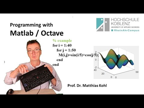 Programming with Matlab
