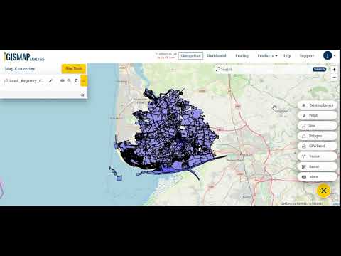 Convert GML to KML - Online GIS Converter - Converted file publish & create map