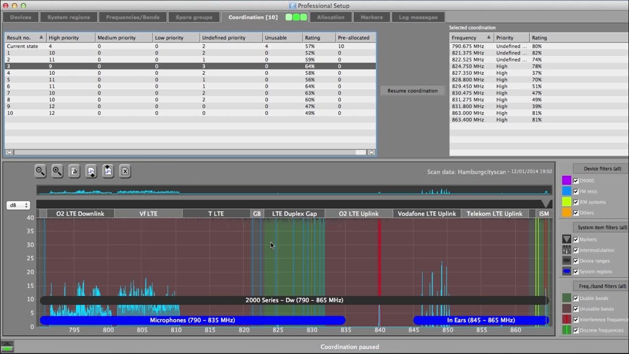 A Sennheiser Wireless Systems Manager Allocation YouTube