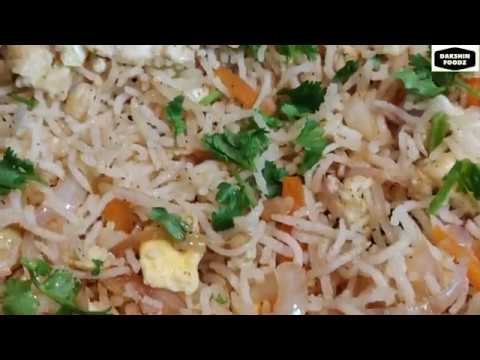 முட்டை பிரைட் ரைஸ் இப்படி செய்து பாருங்க | Egg Fried Rice | Restaurant Style Egg Fried Rice | Dakshin Food  - Tamil