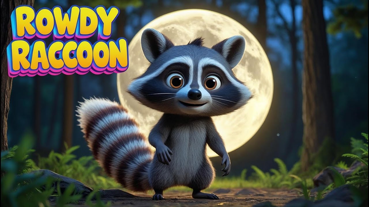 Rowdy Racoons Rowdy Raccoon – Sing & Soothe: Animal Songs for Toddlers! - YouTube
