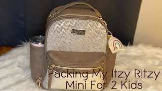 How I Pack My Itzy RItzy Mini For 2 Kids