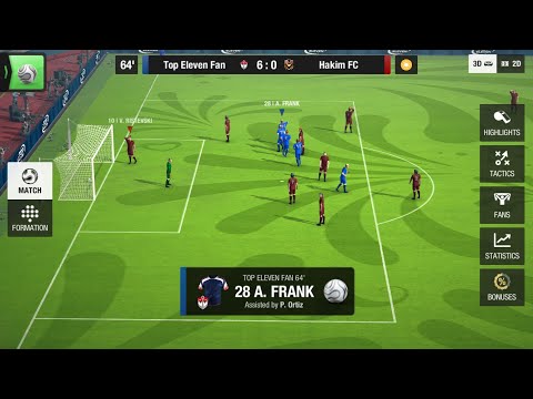Top Eleven - Be A Football Manager 3D Gameplay 2022