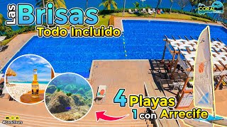 vídeo foro helado Hotel Las Brisas Huatulco 🌴🌊 PLAYA PARA SNORKEL 🤿🐠 - YouTube