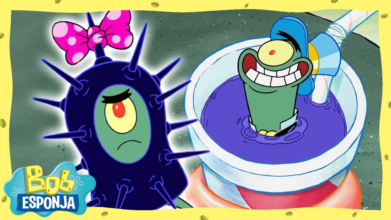 Os melhores disfarces do Plankton | Bob Esponja em Português