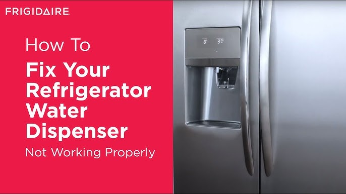 How to Change a Frigidaire Refrigerator Water and Air Filter 