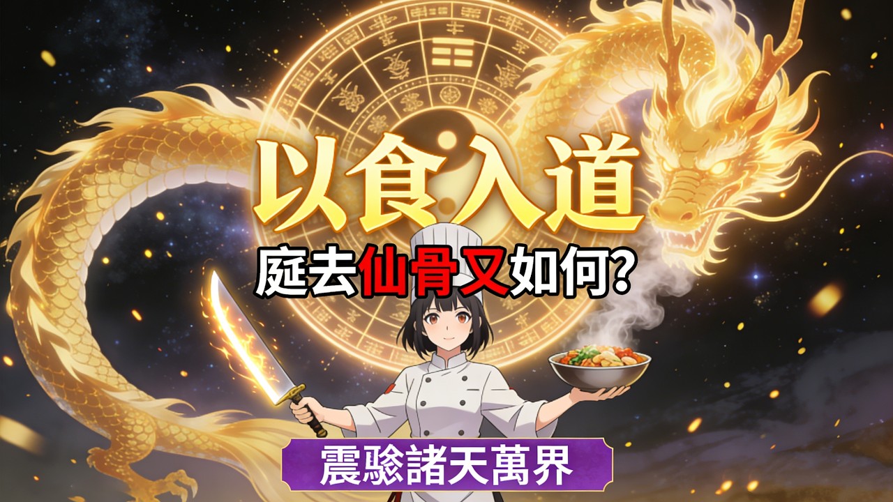 [End] 仙門天才被廢仙骨，墜入深淵竟覺醒「食神系統」？一碗蛋炒飯引發天道共鳴，震驚諸天萬界！ | The Divine Chef of Void | Cultivation | 一口氣看完