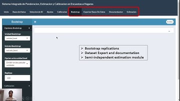 Integrated Weighting and Estimation System for Household Surveys with Complex Sampling Design