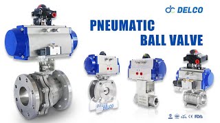 Discover DELCO's pneumatic ball valves!