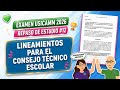 REPASO ESTUDIO Lineamientos Consejo Técnico Escolar USICAMM 2026