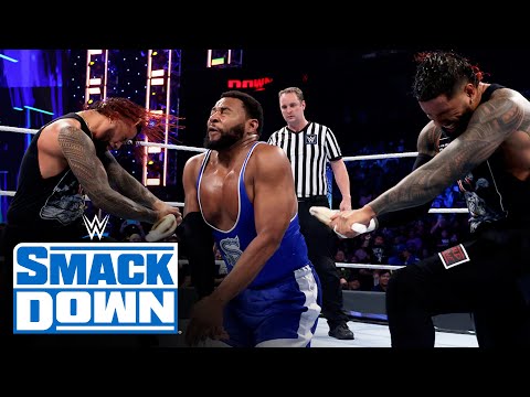 Street Profits vs. Usos – SmackDown Tag Team Titles Street Fight Match: SmackDown, Oct. 15, 2021