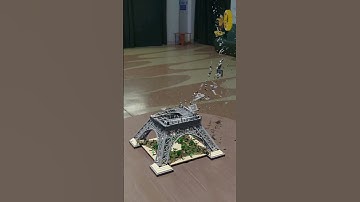10307 Eiffel Tower Vol. 2 #legospeedbuild #animation #satisfying #shorts