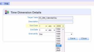Defining Data Academy Time Dimensions