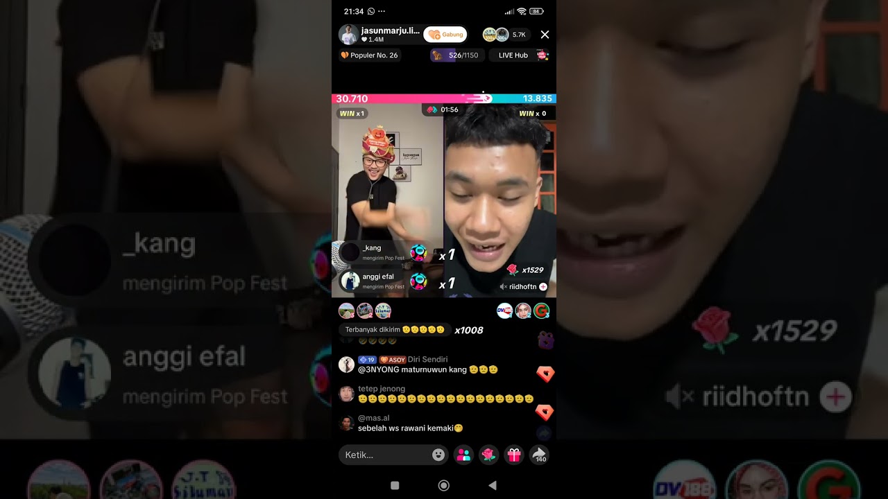 JASUN MARJU LIVE BENGI ASOY 18-19 Desember part1 