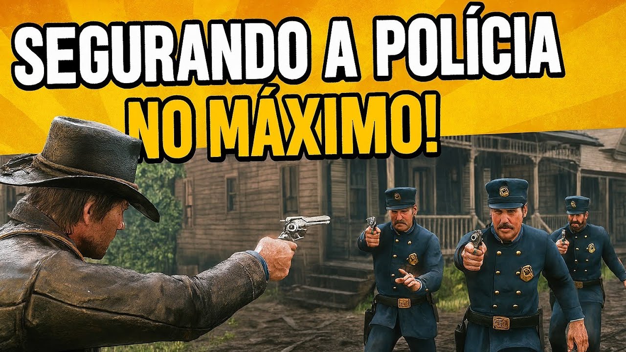 DESAFIO INSANO:Segurei a Polícia Até o Jogo Quebrar