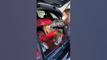Car trunk storage box #shorts