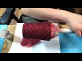 How to apply glitter to a tumbler using the epoxy method