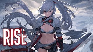 Nightcore - RISE (Rock Version) (Lyrics)