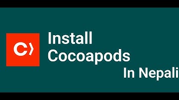 Install Cocoapods on Mac OS (M1 Chip)