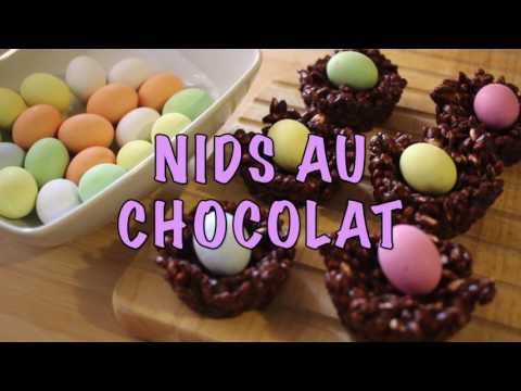 nids-en-chocolat-||-recette-de-pâques-facile