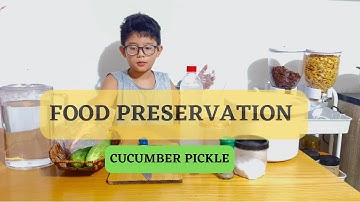 FOOD PRESERVATION SAMPLE / CUCUMBER PICKLE