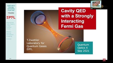 Timo Zwettler "Cavity QED with a Strongly Interacting Fermi Gas"