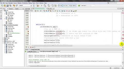 Simulador de motor controlado por pic en proteus y MPLAB XC8