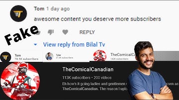 Tom, Tim, Tyler and theCommicialCanadian are all fake - All Comment are Scam/ Comment bot explained