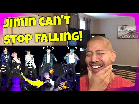 Reacting to Jimin Being Clumsy!!! 🤣🥰