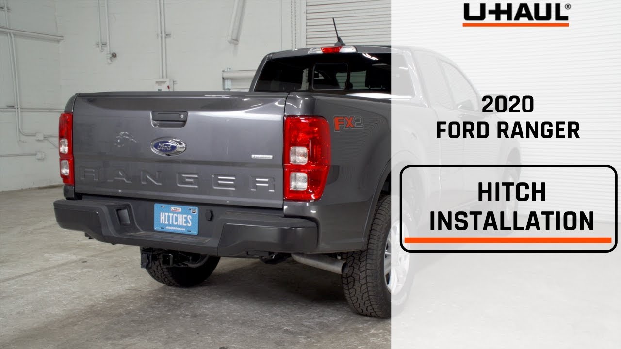 2020 Ford Ranger Trailer Hitch Installation - YouTube