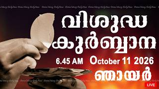 Holy Mass I Malayalam Mass I October 11 2026 I Sunday I Qurbana I 6.45 AM screenshot 5