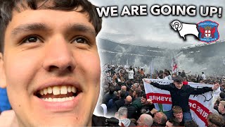 DERBY COUNTY ARE PROMOTED BACK TO THE CHAMPIONSHIP! | DERBY COUNTY 20 CARLISLE UNITED *vlog*