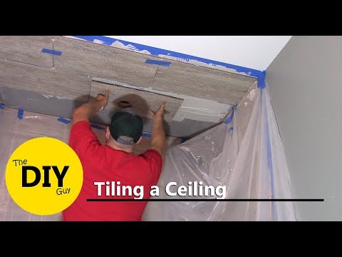How To Install Tile In Shower Ceiling Youtube