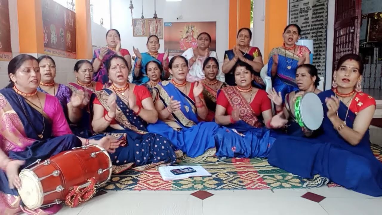 तेरु मंदिर अयू छौं माता , LYRICS के साथ II माता का गढ़वाली भजन II जय माता दी II DURGA BHAJAN MANDALI