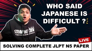 MENYELESAIKAN KERTAS JLPT N5 | TIPS DAN TRIK | LANGSUNG | RSPinJAPAN