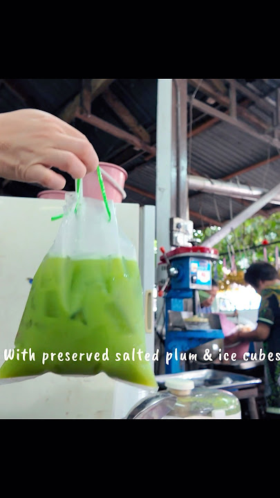 The Most Refreshing Kedondong/ Ambarella Juice Found at a Stall in Tanjung Tualang Perak Malaysia