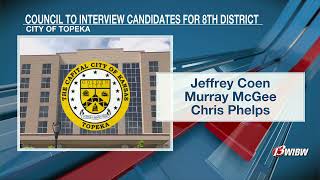 Trio to be considered for unexpired term on Topeka City Council District 8