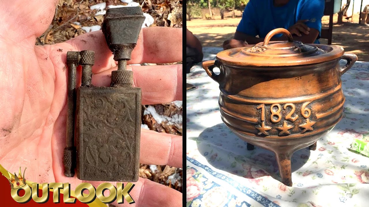 What Is This MYSTERIOUS Thing Found While Metal Detecting And This Pot ...