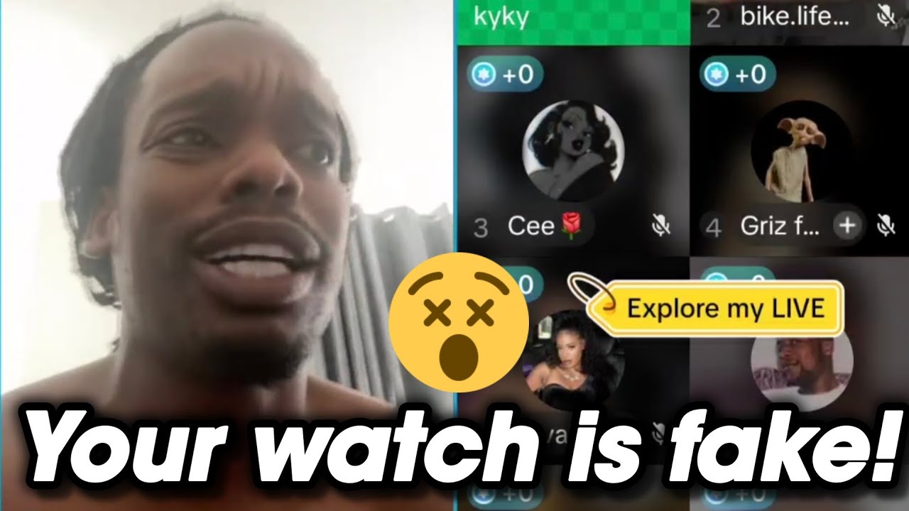 RTM Podcast Pinky Notes GOING MAD! Bones calls out Pinky Notes for FAKE watch