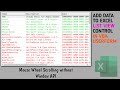 How to add listview to Userform | Add data to listview control | Excel VBA Coding | Excel Userform