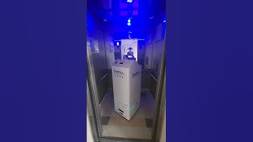NecvoxAuto V6 AMR Robot Enter Elevator