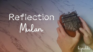 Reflection from MULAN (kalimba Cover)+Sheet music