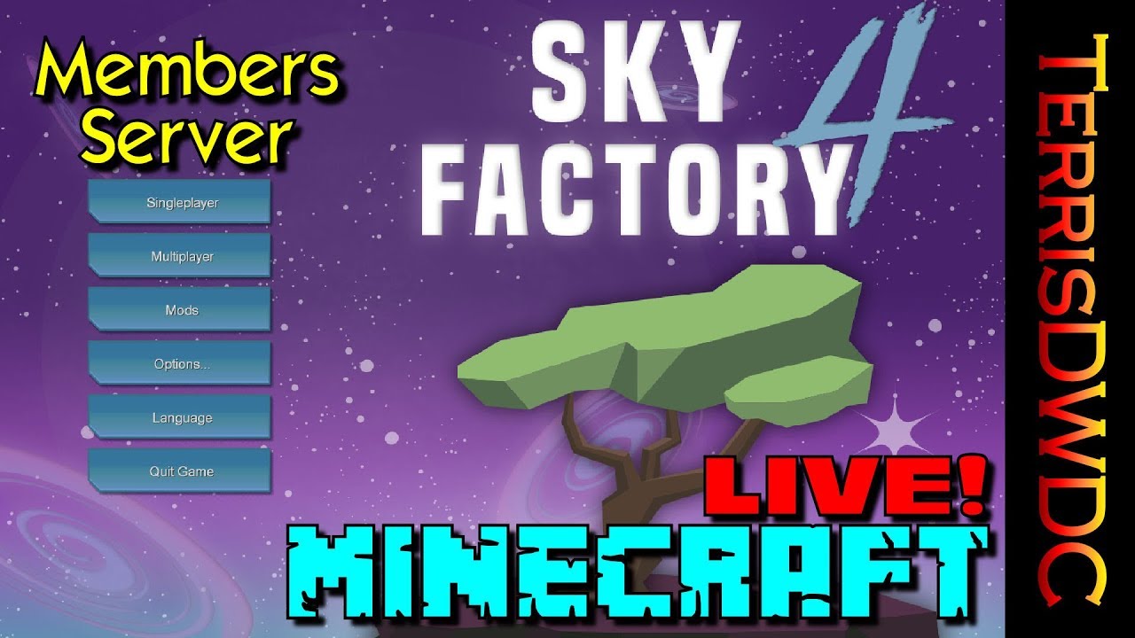 Members SkyFactory 4 Server | LIVE! - YouTube