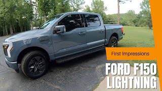 I Finally Have An Electric Truck 2023 Ford F150 Lightning Initial thoughts