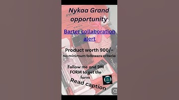 “No Followers Needed! NYKAA Collaboration Alert 😱 | UGC Creator Opportunity”