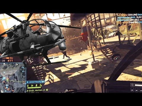 Battlefield 4 - Zavod insane flying with the Little Bird